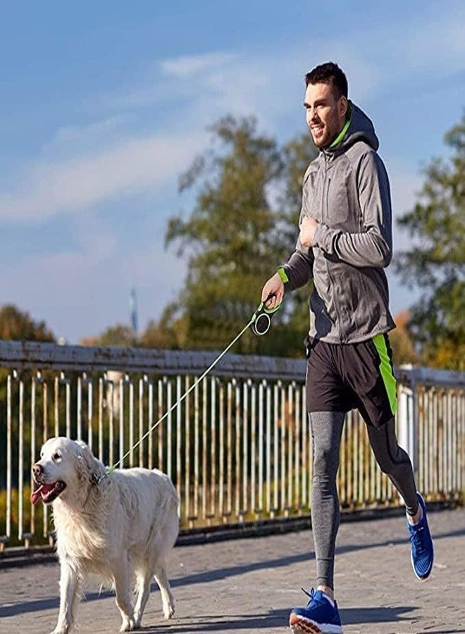 SYPM Retractable Dog Leash5 Meter for Large Dogs Up to 50 Kg Heavy Duty Leash for Pets Strong Nylon Tape, Anti-Slip Handle, Built in Spring, One-Click Brake Pause (Multy Color) - Image 2